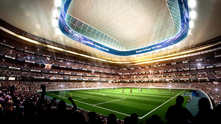 Выдвижная крыша будет закрывать стадион в течение 15 минут 