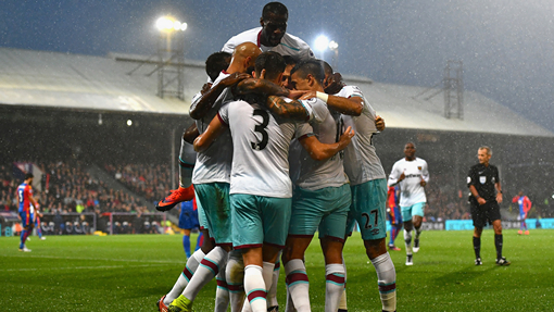 Радость футболистов «Вест Хэма»