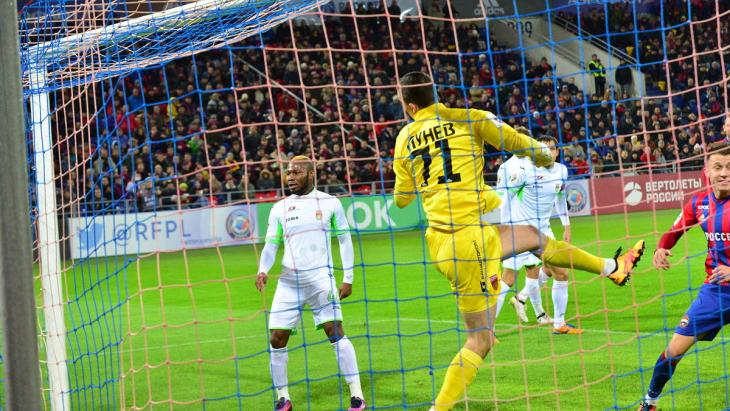 Гол Василия Березуцкого стал единственным в матче