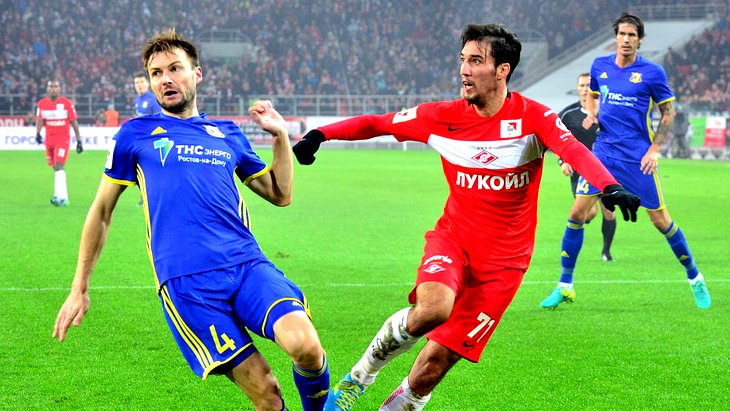«Ростов» проиграл «Спартаку» в Москве