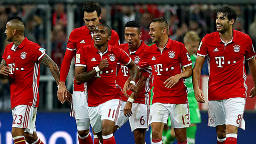 Футболисты «Баварии»