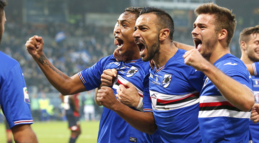 Футболисты «Сампдории»