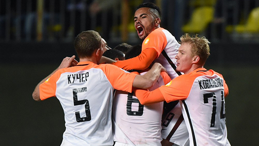 Футболисты «Шахтера»