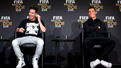 Лионель Месси и Криштиану Роналду 