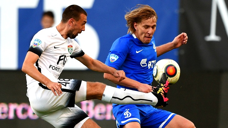 В конце августа «Тосно» выиграл у «Динамо» в рамках чемпионата ФНЛ