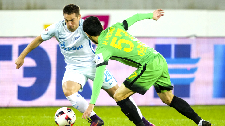 «Анжи» — «Зенит»