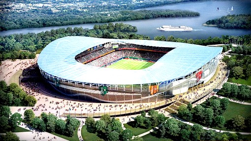Проект стадиона в Нижнем Новгороде