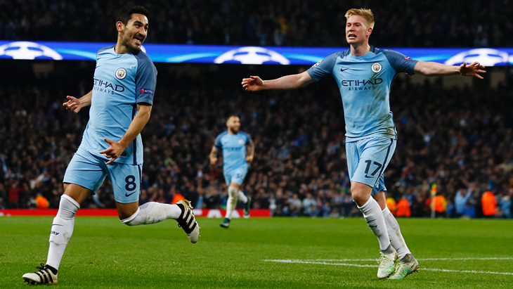 Илкай Гюндоган и Кевин де Брейне