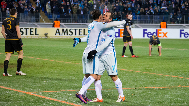 Жулиано и Александр Кержаков