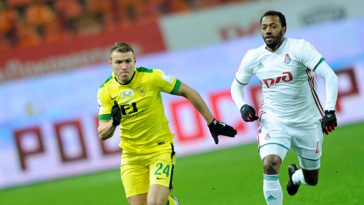 «Железнодорожники» одержали победу в матче 13-го тура РФПЛ