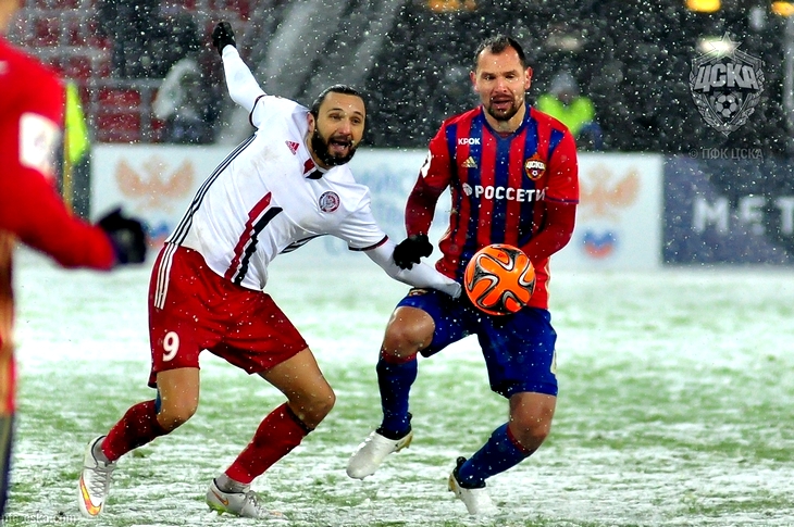 «Амкар» дважды поразил ворота ЦСКА