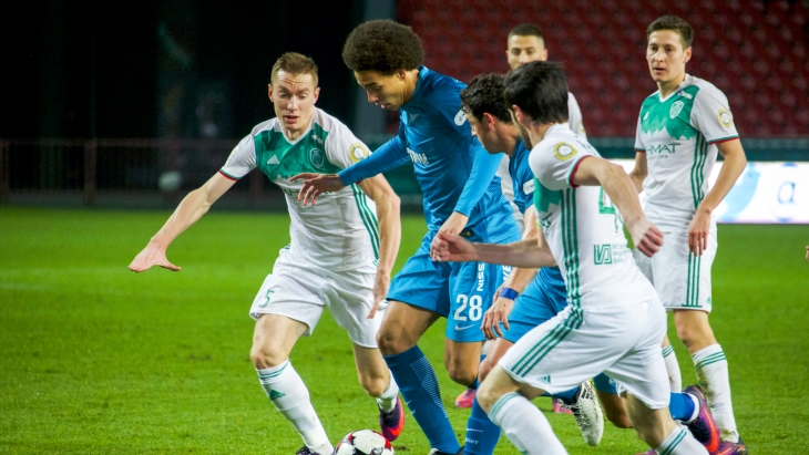 «Зенит» вновь оступился в Грозном