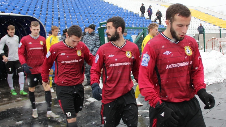 Футболисты «Коломны»