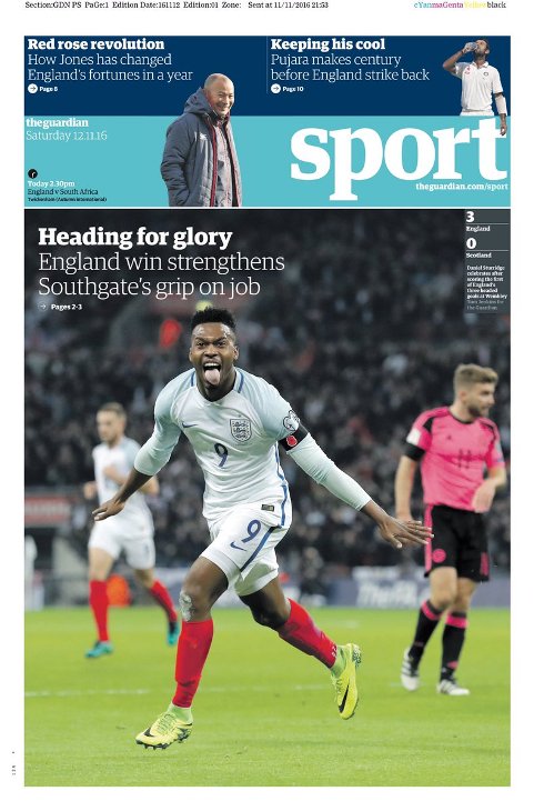 Первая полоса The Guardian