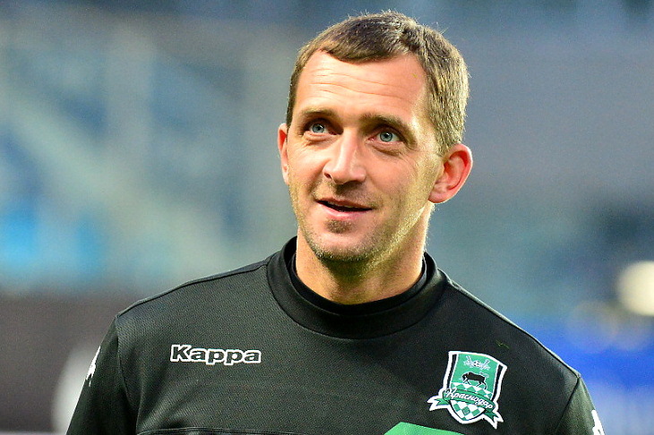 Андрей Дикань в форме «Краснодара»