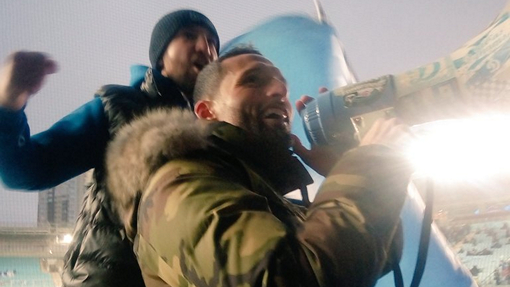 «Динамо» приехал поддержать Кевин Кураньи