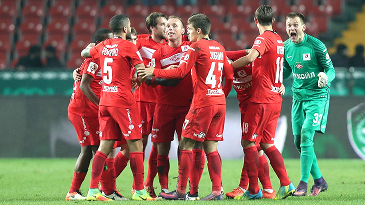 Футболисты «Спартака»