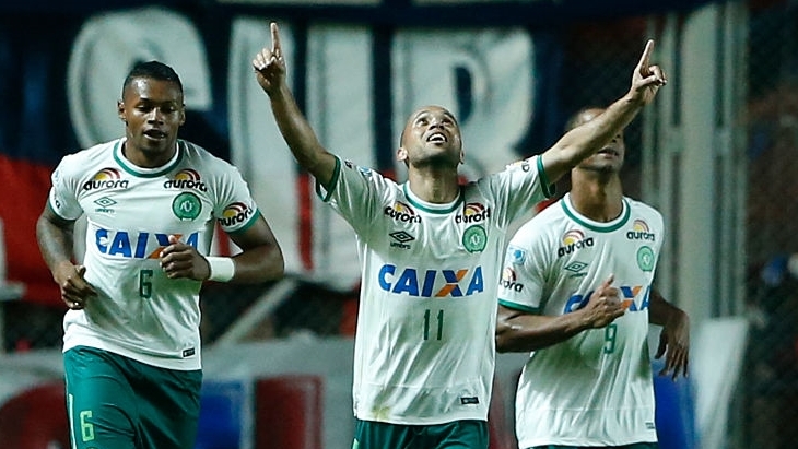 Футболисты «Шапекоэнсе»