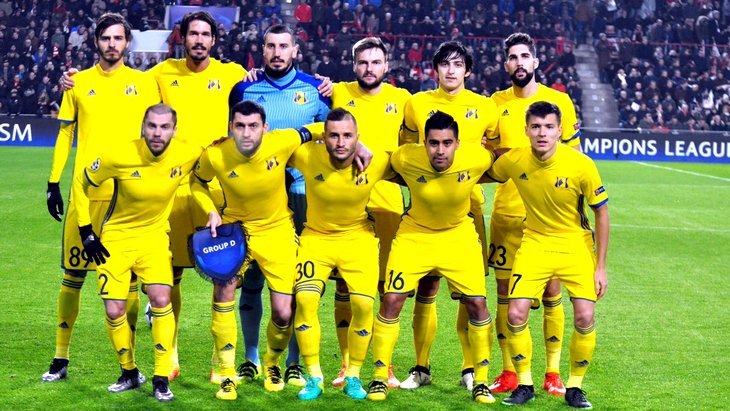 «Ростов» перед матче с ПСВ