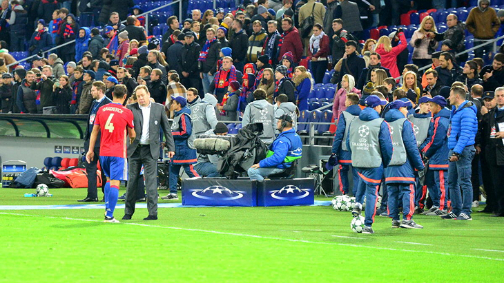 Леонид Слуцкий после поражения от «Тоттенхэма» в домашнем матче