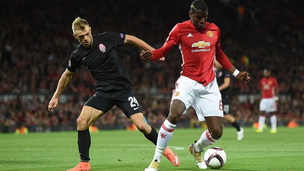 Поль Погба и Дмитрий Гречишкин