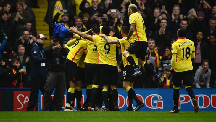 «Шершни» победили «Эвертон» на «Викарэйдж Роуд»