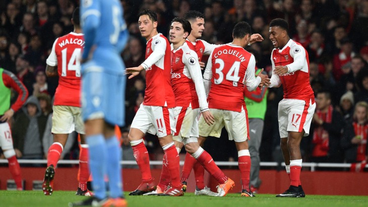 «Канониры» минимум на день возглавили таблицу