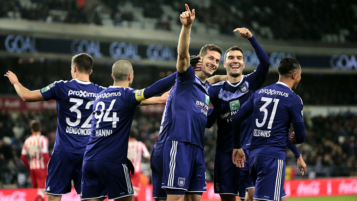 Футболисты «Андерлехта»