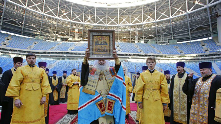 Молебен на «Крестовском»