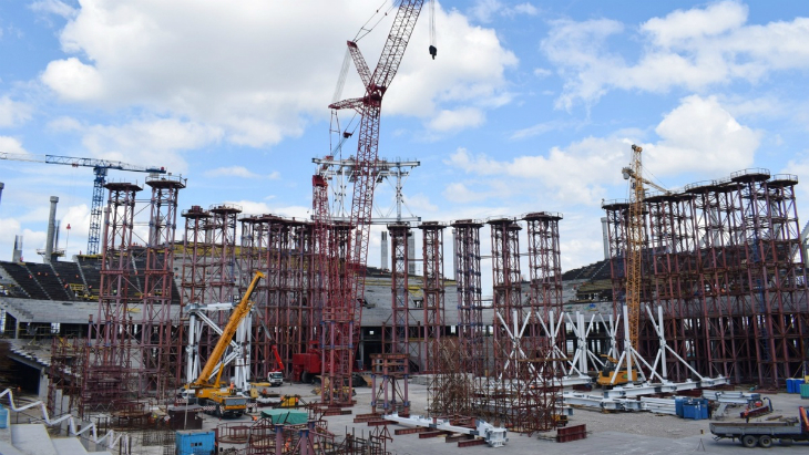 Строительство арены «Нижний Новгород»