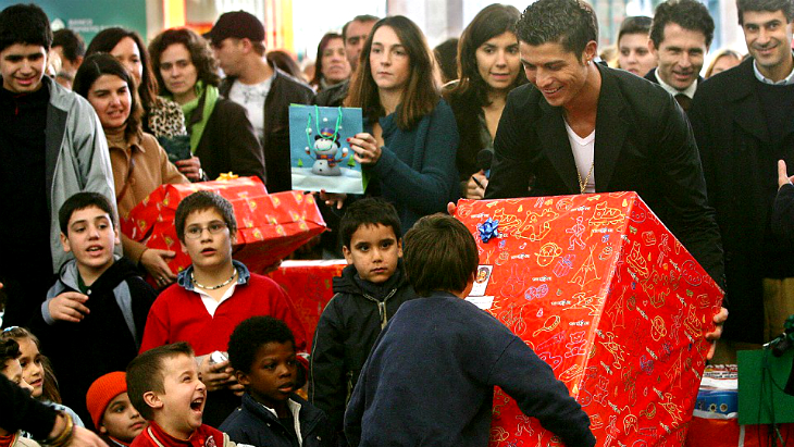 Подарочки от Криштиану