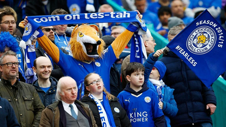 Болельщики «Лестера»