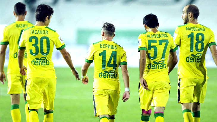 Игроки «Анжи»