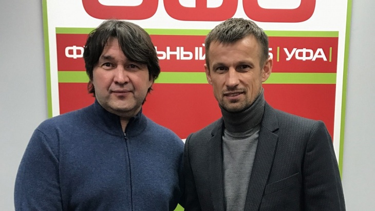 Шамиль Газизов и Сергей Семак