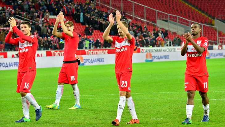 После 17 туров «Спартак» опережает «Зенита» на 5 очков, ЦСКА — на 8