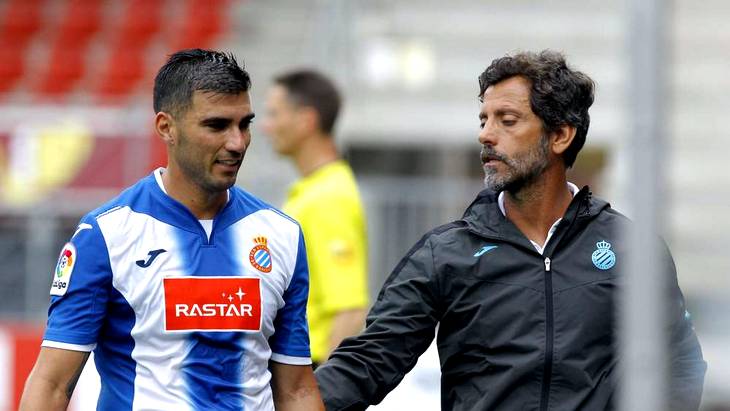 Хосе Антонио Рейес (справа) помог «Эспаньолу» выиграть у «Гранады»