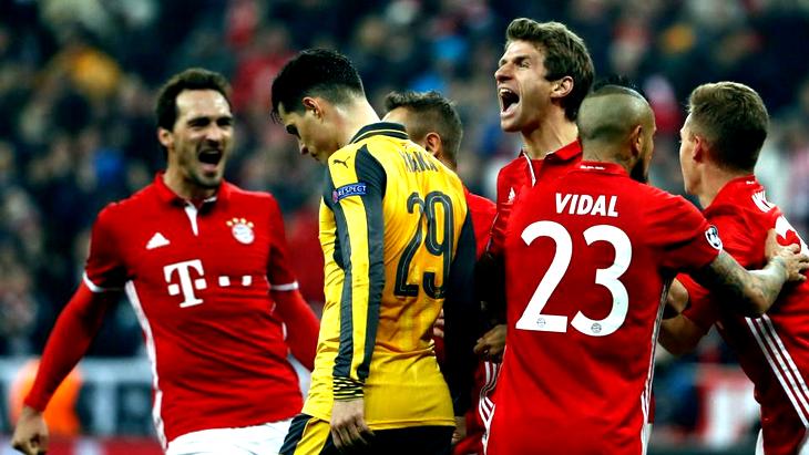 «Бавария» унизила «Арсенал» на «Альянц Арене»