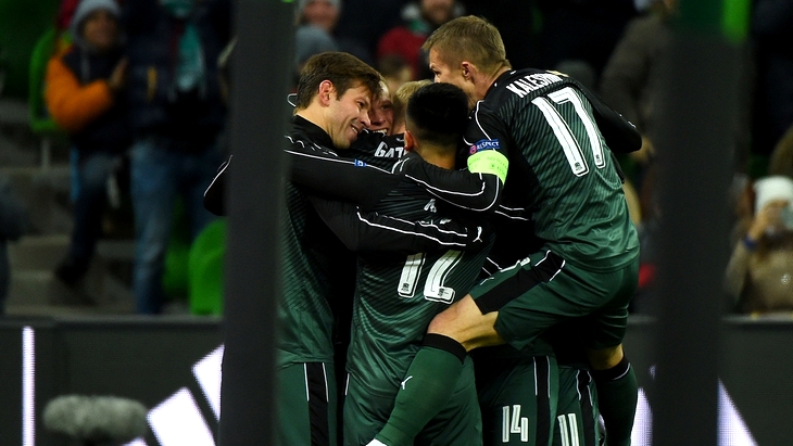 «Краснодар» впервые в своей истории вышел в 1/8 финала Лиги Европы