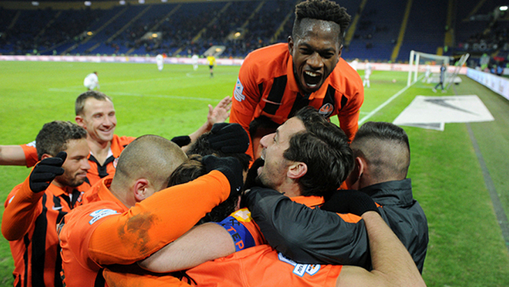 Футболисты «Шахтера»