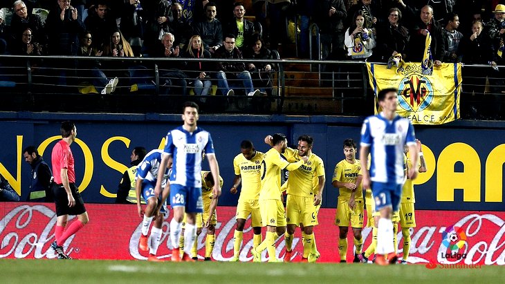 «Вильярреал» набрал три очка в матче с «Эспаньолом»