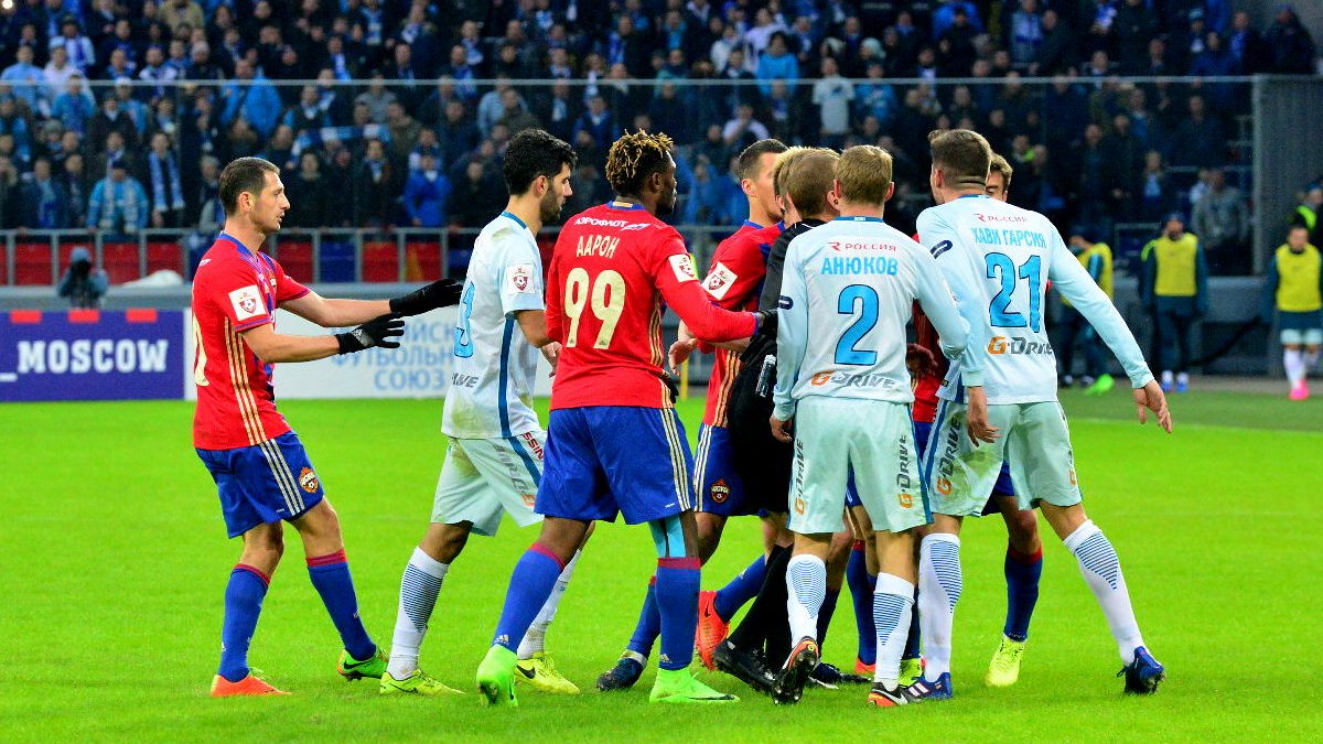 Временами на поле было «жарко»