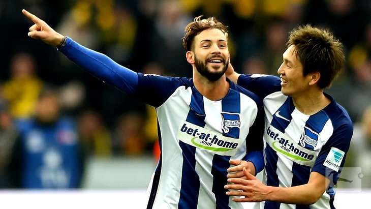 «Герта» справилась с «Боруссией»