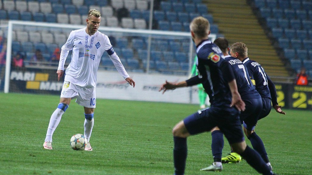 Андрей Ярмоленко помог «Динамо» победить «моряков»