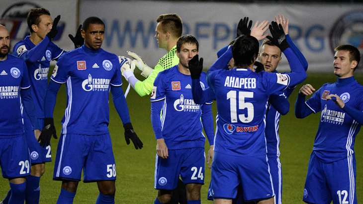 Футболисты «Оренбурга»