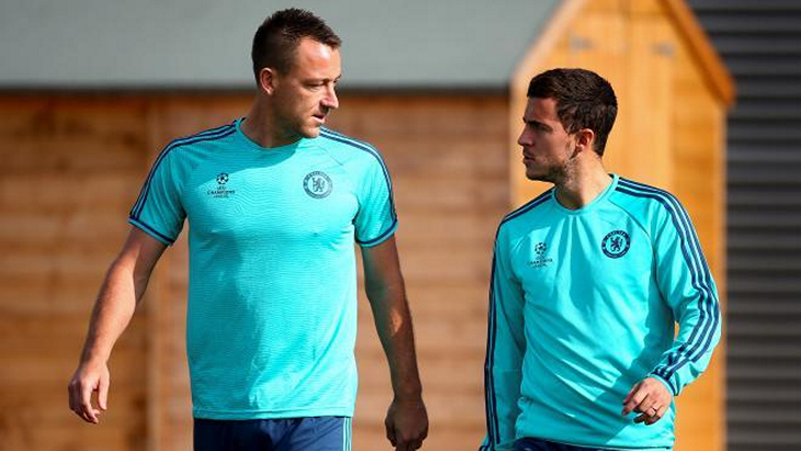 Джон Терри и Эден Азар