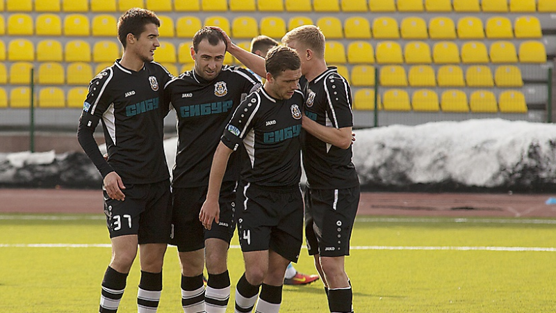 Футболисты «Тюмени»