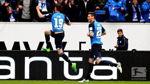 «Хоффенхайм» забил пять мячей в ворота «Боруссии» из Менхенгладбаха