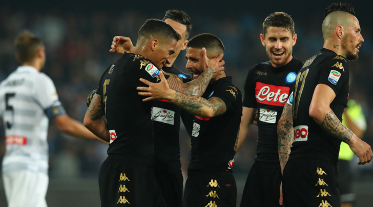 Команда Маурицио Сарри трижды расписалась в воротах соперника