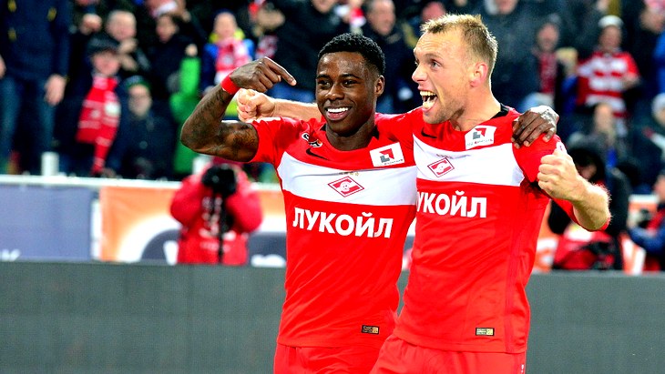 Квинси Промес и Денис Глушаков