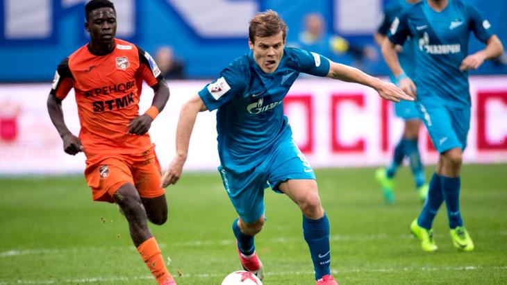 «Зенит» одержал скандальную победу в первом матче на новом стадионе